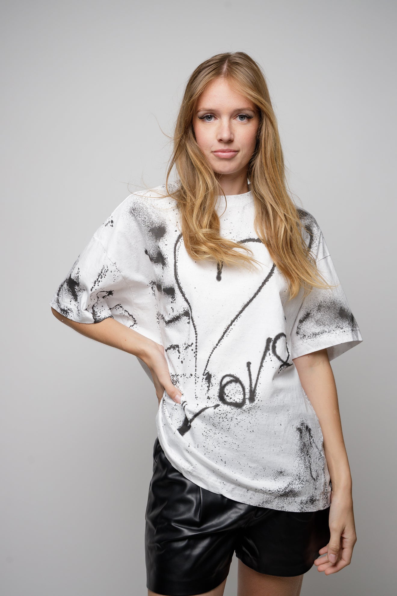 T-Shirt "Love", Grösse M