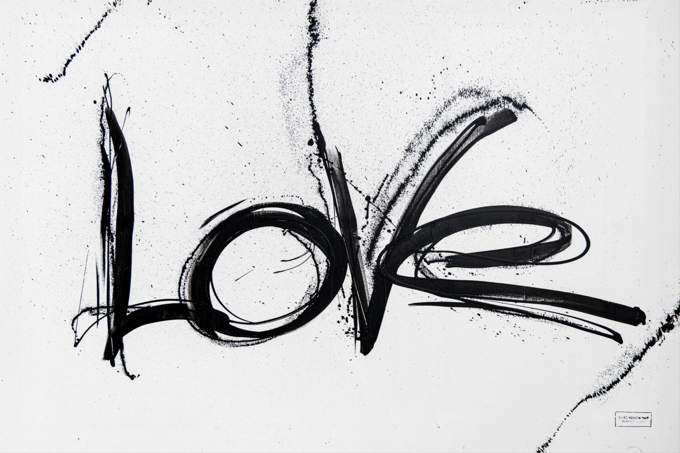 WallArt "Love" gross