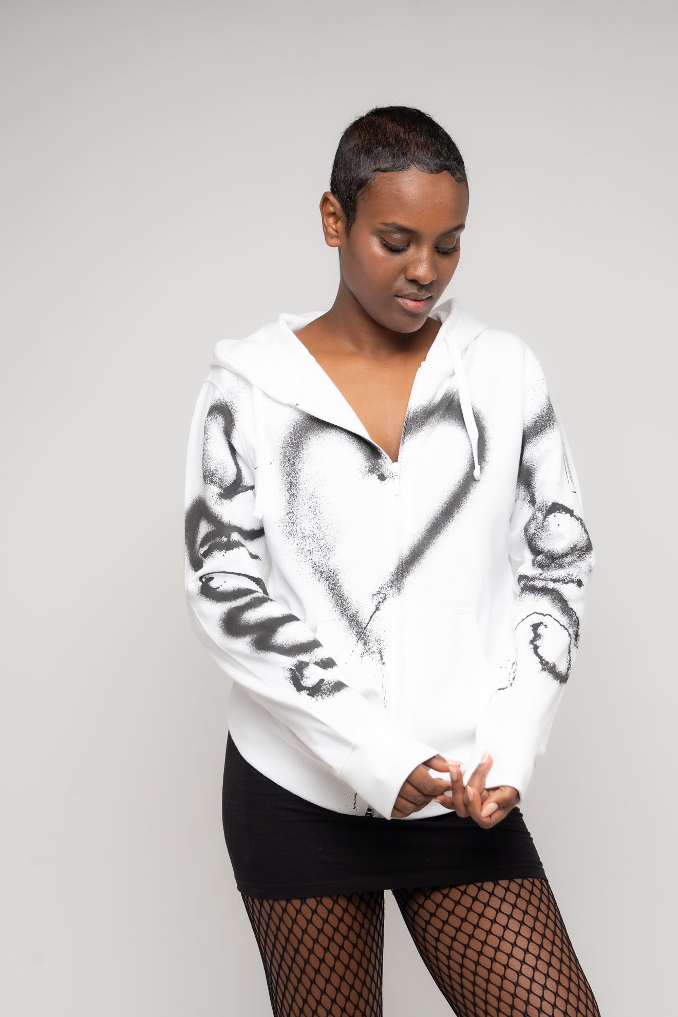 Kapuzenjacke "AMORE-LOVE"