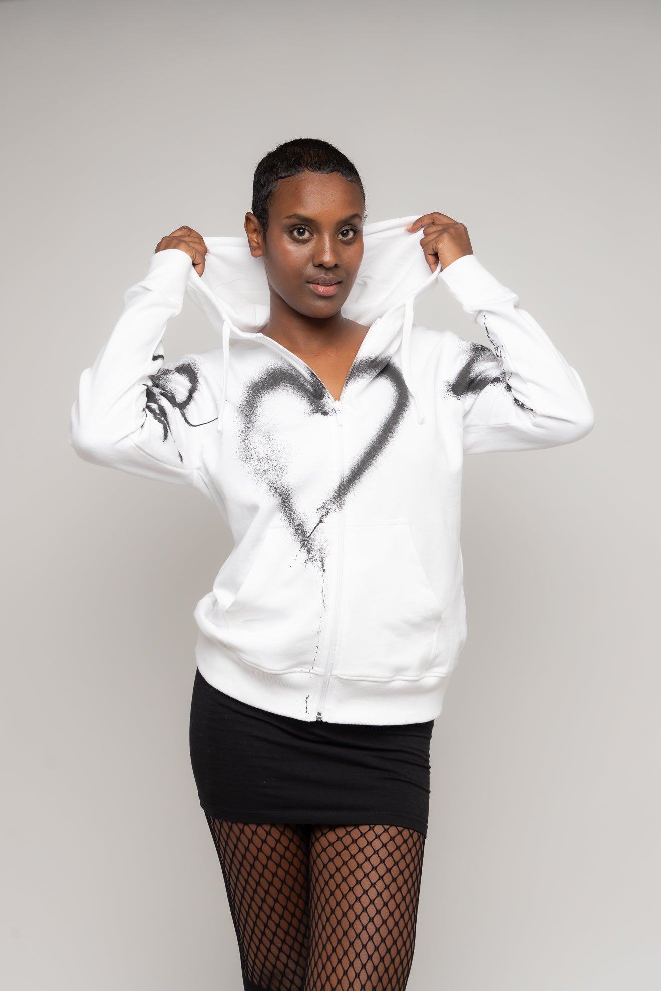 Kapuzenjacke "AMORE-LOVE"